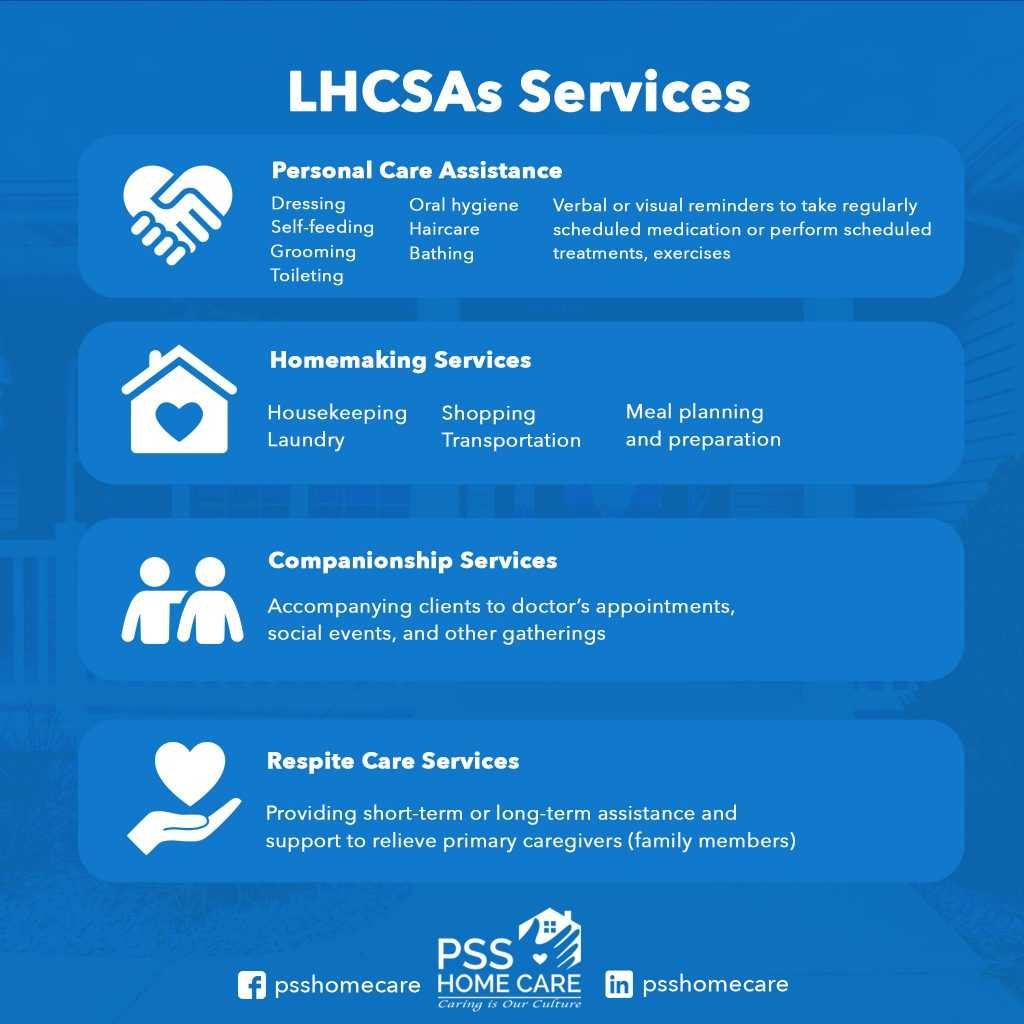 Licensed Home Care Agency (LHCSA) Services